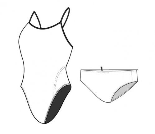 Vestits de bany per natació
Fabriquem vestits de bany tècnics de natació de PBT (polièster resistent) totalment personalitzables amb qualsevol logo, il·lustració, foto i combinació de colors